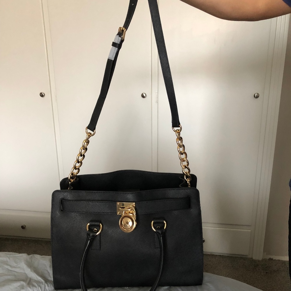 Michael Kors Hamilton Large Saffiano Leather Bag